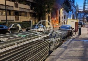فرانسه مردی را به دلیل آتش سوزی در سفارت ایران دستگیر کرد