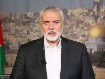 شهادت ۱۴ نفر در بمباران منزل اسماعیل هنیه در غزه
