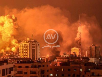 تصاویر | قاب‌های تلخ از وضعیت آسمان غزه در پی حملات هوایی اسرائیل