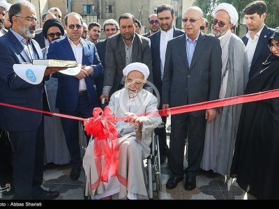 عکس جدید از روحانی معروف روی ویلچر