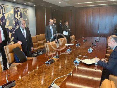 امیرعبداللهیان به دبیرکل سازمان ملل: جلوی جنایات صهیونیست‌ها را بگیرید