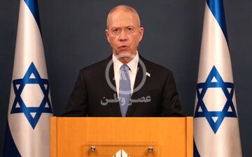 وزیرجنگ اسرائیل تعداد موشک‌های شلیک شده حزب الله را اعلام کرد