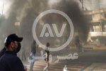 حمله به مقر الحشد الشعبی در بغداد / المیادین: یکی از رهبران جنبش نُجَباء و دستیارش شهید شده‌اند