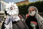 چفیه فلسطینی بر گردن جرج واشنگتن! /عکس