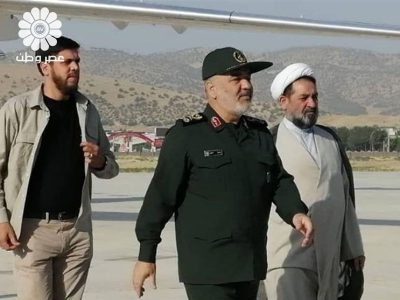 فرمانده کل سپاه به محل سانحه بالگرد رئیس جمهور رفت