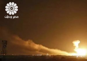 انفجار در پایگاه اشغالگران آمریکایی در دیرالزور سوریه
