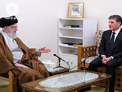 دیدار رئیس اقلیم کردستان عراق با رهبر معظم انقلاب