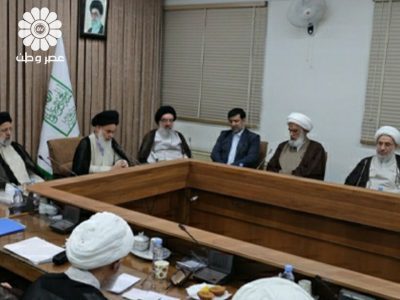 رئیس جمهور با جمعی از علما و اعضای جامعه مدرسین در قم به صورت جداگانه دیدار کرد
