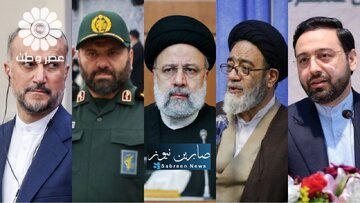 اسامی شهدای حادثه سقوط بالگرد اعلام شد