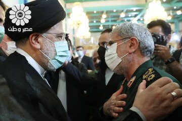 واکنش سردار قاآنی به شهادت رئیسی با انتشار یک عکس مشترک
