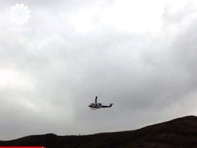 حادثه برای بالگرد رئیس جمهور