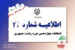 رأی دهندگان مشخصات نامزدها را به صورت کامل بنویسند/ اخذ رأی با شناسنامه های قدیمی هم امکان پذیر است/ سه اطلاعیه اخیر وزارت کشور