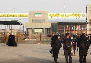 تردد در مرز مهران به بیش از ۵۰ درصد رسید