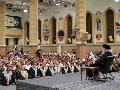 آغاز دیدار پیشکسوتان جهاد و مقاومت با رهبر معظم انقلاب