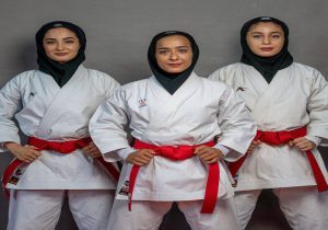ایران خوش درخشید/تیم کاتای بانوان  سوم شد