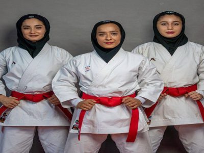 ایران خوش درخشید/تیم کاتای بانوان  سوم شد