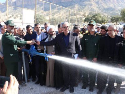 بحران کم آبی روستای آبگشنه ممسنی فارس تمام شد