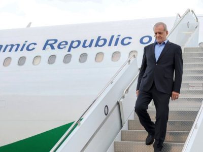 زاهدان میزبان رییس جمهور/پزشکیان وارد زاهدان شد