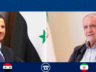در گفت‌وگوی تلفنی با بشار اسد مطرح شد؛  پزشکیان: حفظ تمامیت ارضی سوریه راهبرد ایران است