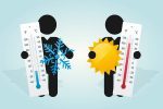 اختلاف ۴۱ درجه‌ای دما در سردترین و گرم‌ترین منطقه ایران