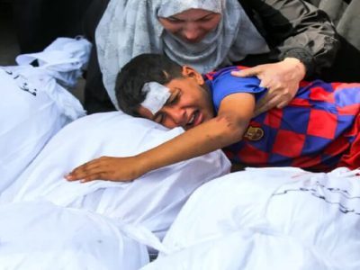 به خاک و خون کشیده شدن غیرنظامیان در غزه