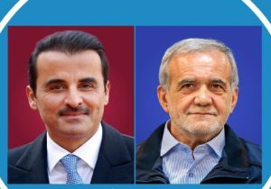 تماس تلفنی پزشکیان و امیر قطر / بررسی آخرین تحولات منطقه، به ویژه تحرکات گروه‌های تروریستی در شمال سوریه/ رئیس‌جمهور: حفظ تمامیت ارضی کشور‌ها راهبرد منطقه‌ای جمهوری اسلامی است/ اتفاقات اخیر در سوریه، نگرانی‌هایی جدی درباره امنیت منطقه ایجاد کرد