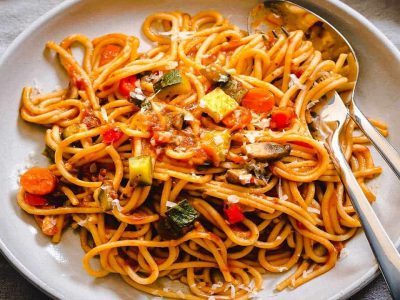 طرز تهیه ماکارونی با بادمجان؛ یک طعم متفاوت و شگفت‌انگیز