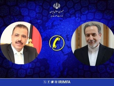 عراقچی در گفت‌وگوی تلفنی با وزیر خارجه یمن: رژیم صهیونیستی به‌رغم حمایت غرب، نتوانسته به اهداف شیطانی خود دست یابد