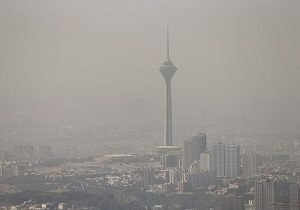 هوای اکثر مناطق تهران در وضعیت قرمز