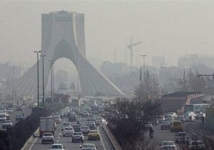 هوای تهران با شاخص کیفیت ۱۳۴ در وضعیت نارنجی
