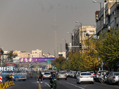 هوای تهران در مرز آلودگی قرار گرفت
