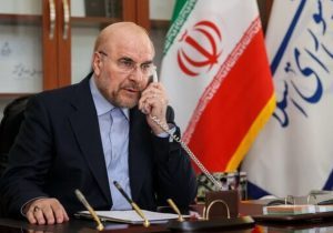 گفت و گوی تلفنی قالیباف با رئیس مجلس سوریه: از سوریه در برابر گروه‌های تروریستی حمایت می‌کنیم