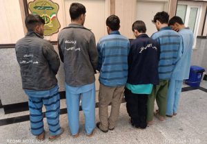 ۶ مخل امنیت در حصه دستگیر شدند