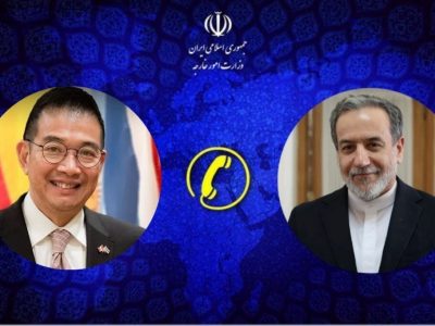 گفتگوی تلفنی وزرای امور خارجه ایران و تایلند
