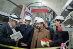 افتتاح تونل انتقال انرژی برق و خطوط کابلی شیراز