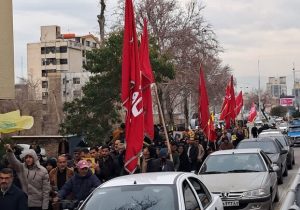 تشییع نمادین سیدالشهدای مقاومت در شیراز برگزار شد