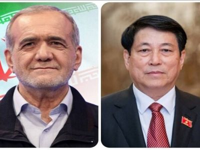 رئیس‌جمهور ویتنام سالگرد پیروزی انقلاب اسلامی را به پزشکیان تبریک گفت