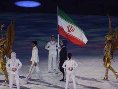 قرائت سوگندنامه کاپ تنیس روی میز آسیا توسط ندا شهسواری