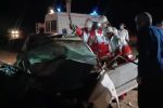 تصادف در جاده فسا به جهرم با ۲ مصدوم و یک فوتی