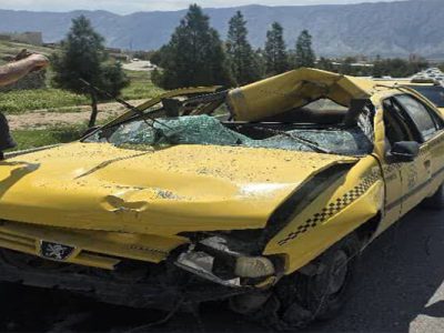تصادف سرویس مدرسه دانش آموزان کازرونی را راهی بیمارستان کرد