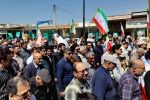 خروش مردم کازرون در راهپیمایی روز جهانی قدس