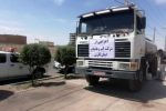 اعزام ۴ دستگاه تانکر آب‌رسان به استان یزد