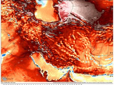 تداوم گرمای شدید تا پایان هفته؛ دمای هوا رکورد زد