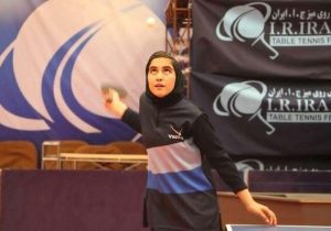 دختر پینگ‌پنگ‌باز ایران مهمان رئیس جمهور شد