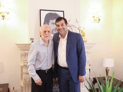 دیدار وزیر ورزش با پیشکسوت پرسپولیس