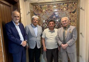 دیدار پیشکسوت فوتبال ایران با سرمربی تیم ملی
