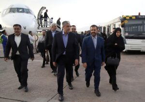 رئیس سازمان انرژی اتمی کشور وارد شیراز شد