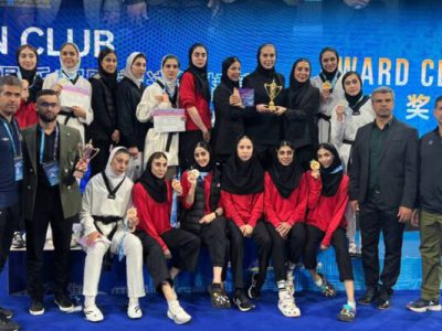 قهرمانی تکواندوکاران دختر ایران در آسیا/ تیم شهرداری ورامین دوم شد
