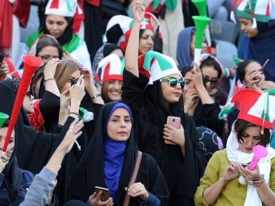 موافقت با حضور تماشاگران زن در بازی ایران و کره شمالی در مشهد