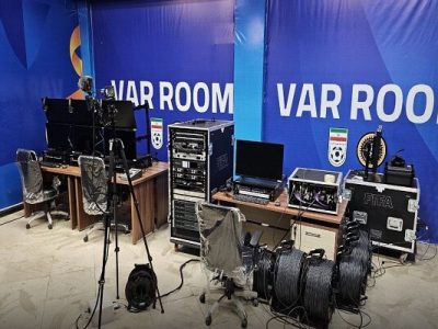 نصب و راه اندازی VAR اختصاصی در ورزشگاه نقش جهان